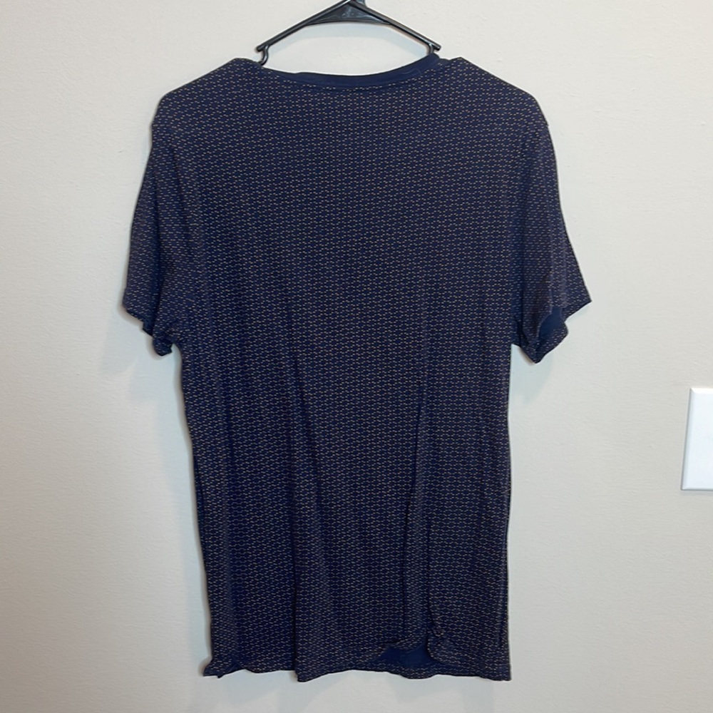 Goodfellow Polka Dot Mens V-Neck T-Shirt Size M - Picture 2 of 3